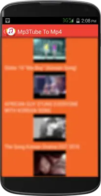 Mp3Tube To Mp4 android App screenshot 2